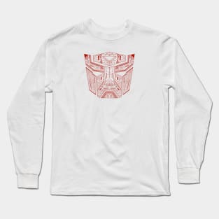 Autobot Tech - Red Long Sleeve T-Shirt